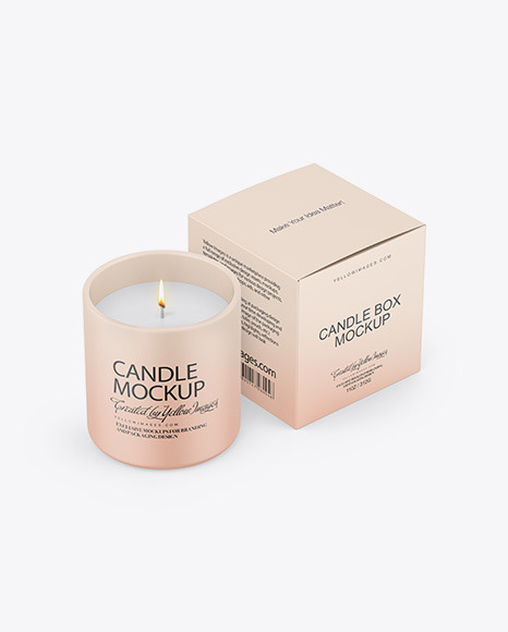 Here's the best free candle mockups to showcase your professional design work. Free Mockup Candle W Paper Box Mockup