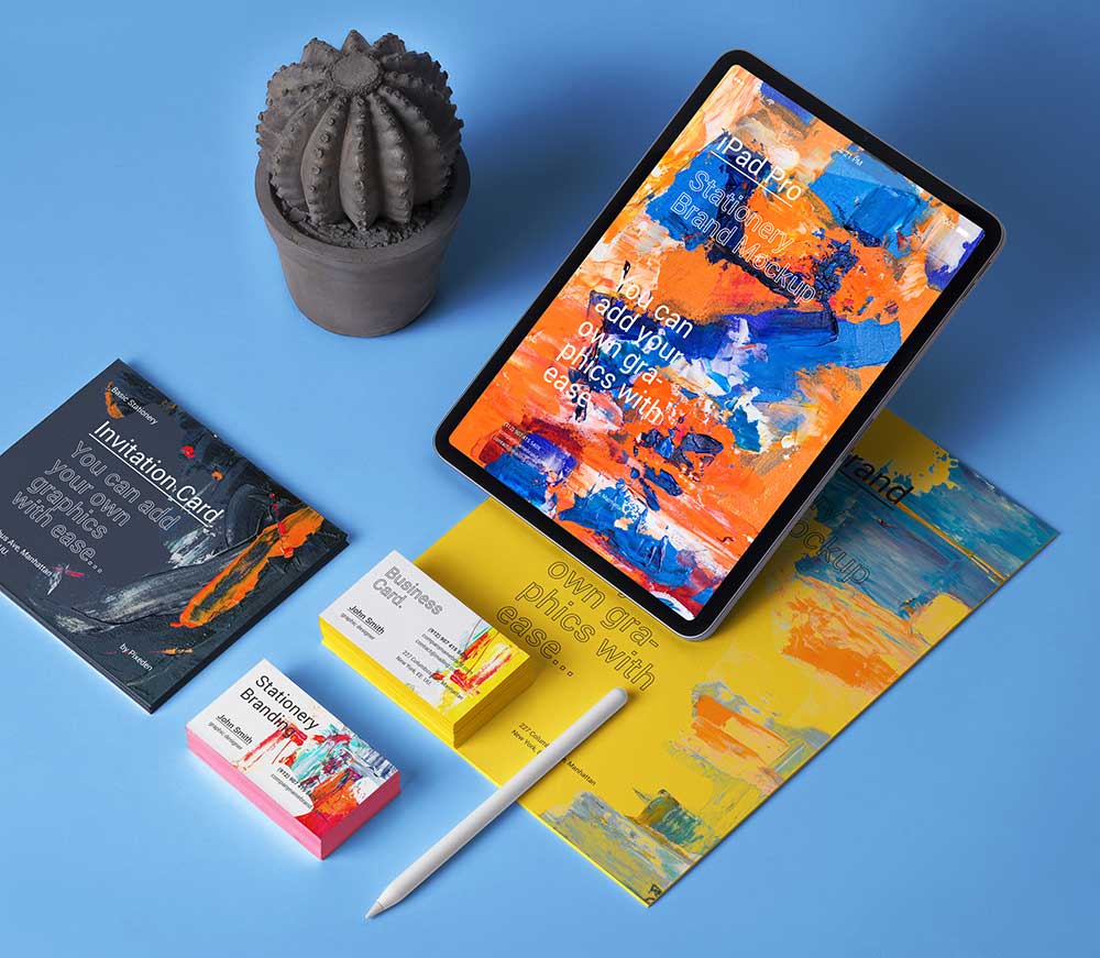 Branding stationery items psd mockup. 800 Best Stationery Mockup Templates Free Premium