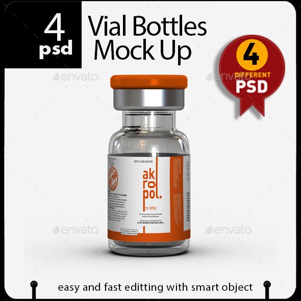 Our mockups allow you to immediately visualize your design. 20 Best Vial Bottle Mockup Templates Graphic Design Resources
