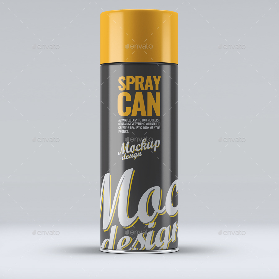 Spray can mockups available in psd format. 85 Best Spray Bottle Mockup Templates Free Premium