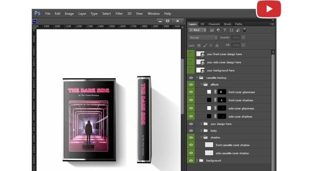 11+ Download Cassette Case Mockup Psd Free&nbsp;PSD