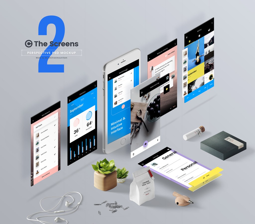 30+ Download Mockup Free Behance&nbsp;PSD