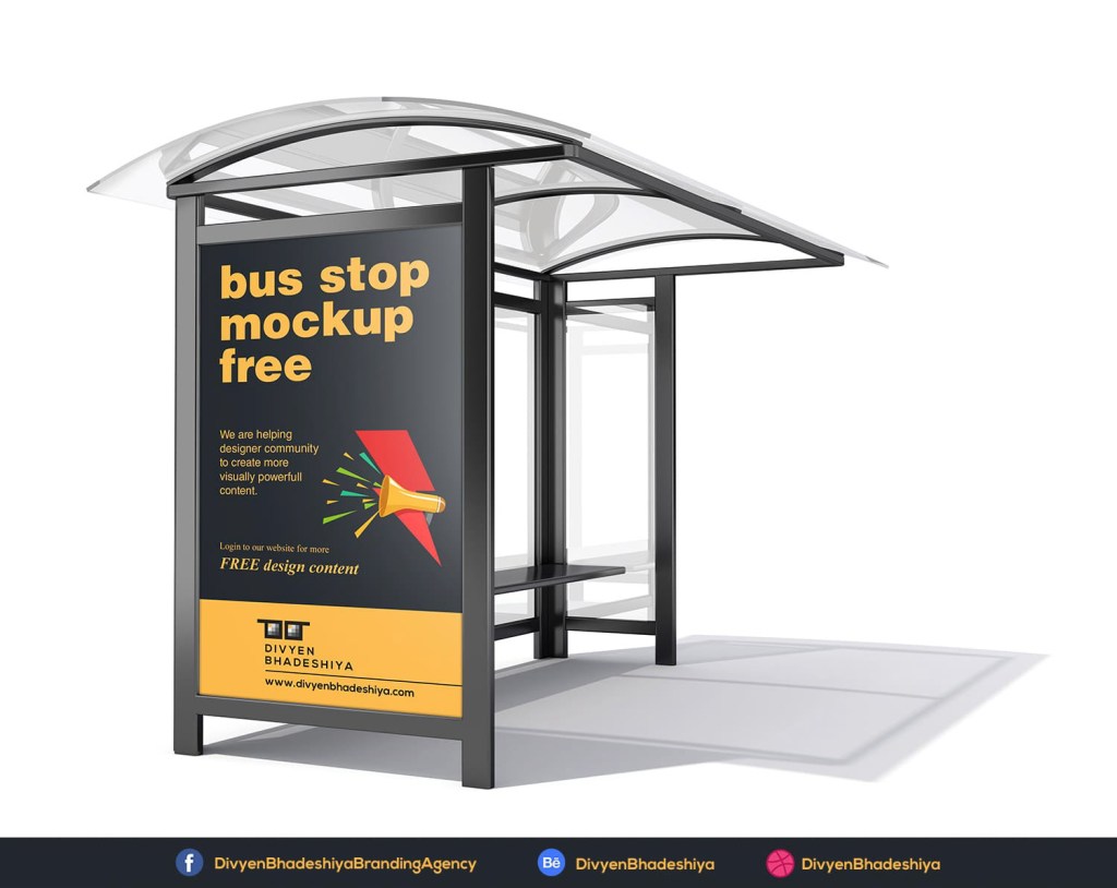 38+ Download Bus Station Mockup Free&nbsp;PSD