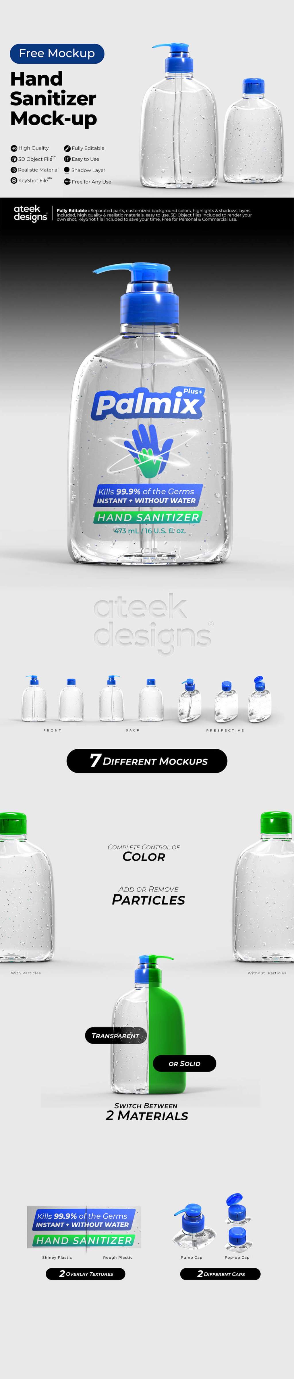 48+ Download Hand Sanitizer Bottle Mockup Psd Free&nbsp;PSD