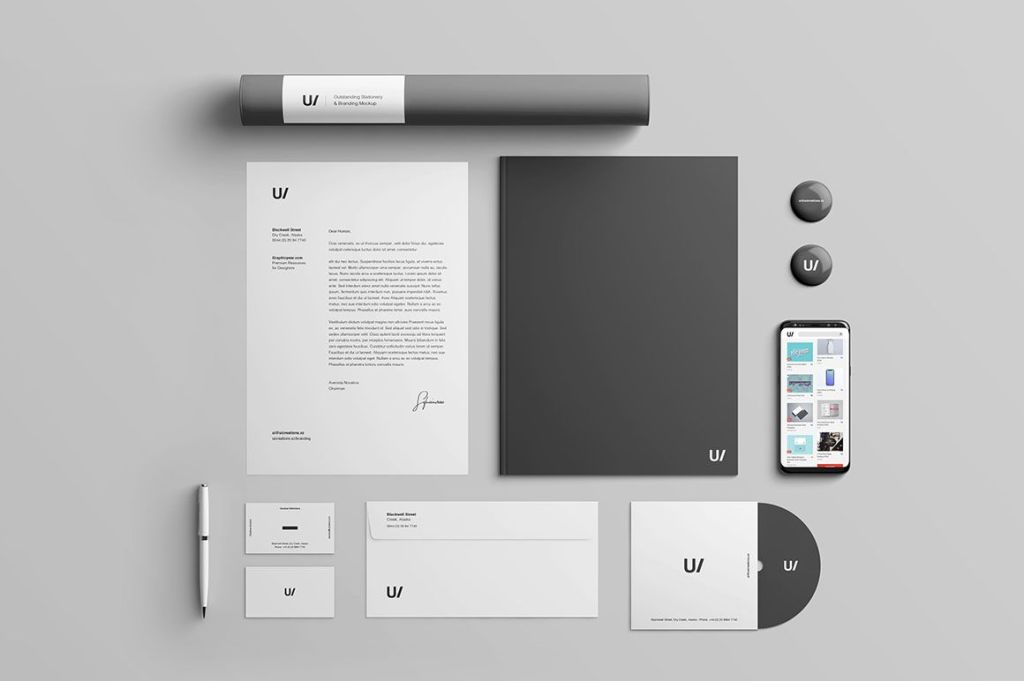 16+ Download The Brand Identity Mockups Mockup&nbsp;PSD