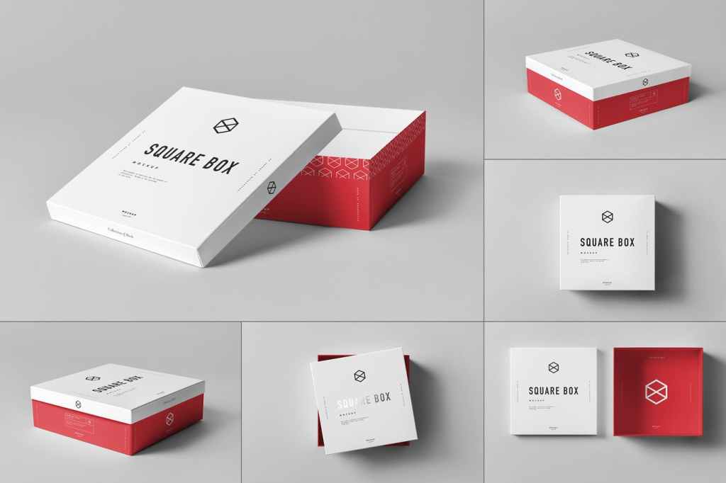 20+ Download White Box Mockup Psd Free&nbsp;PSD