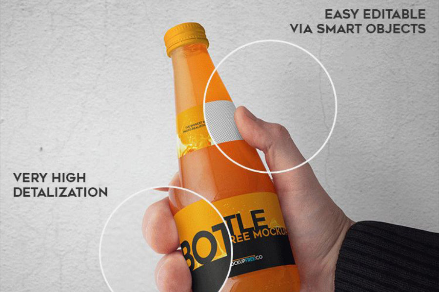 41+ Download Juice Bottle Mockup Psd Free&nbsp;PSD