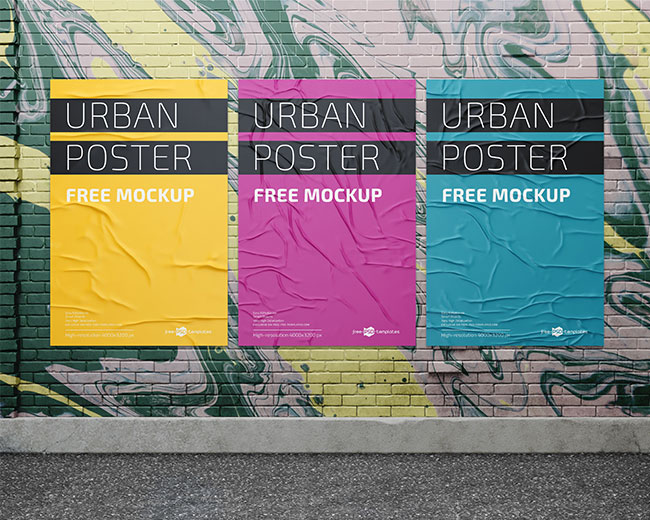 30+ Download Mockup Free Poster&nbsp;PSD