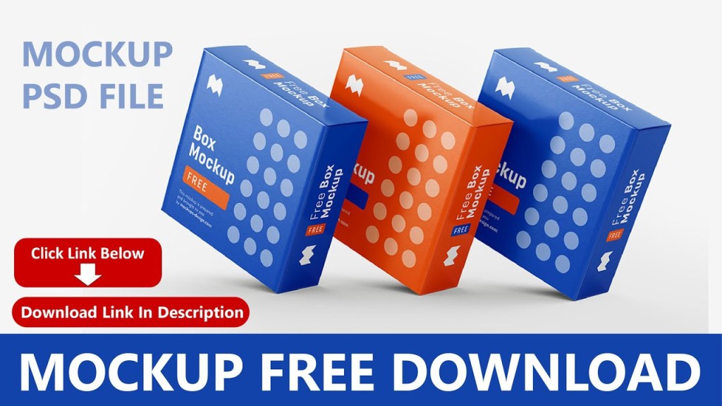 34+ Download Box Mockup Psd File Free&nbsp;PSD