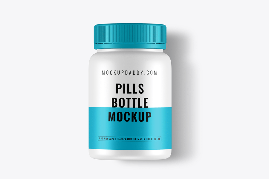 22+ Download Vitamin Bottle Mockup Free&nbsp;PSD