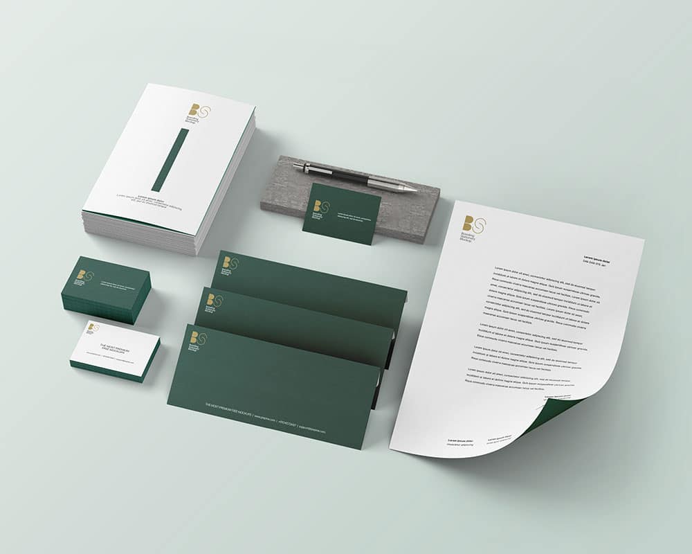 28+ Download The Brand Identity Mockup&nbsp;PSD