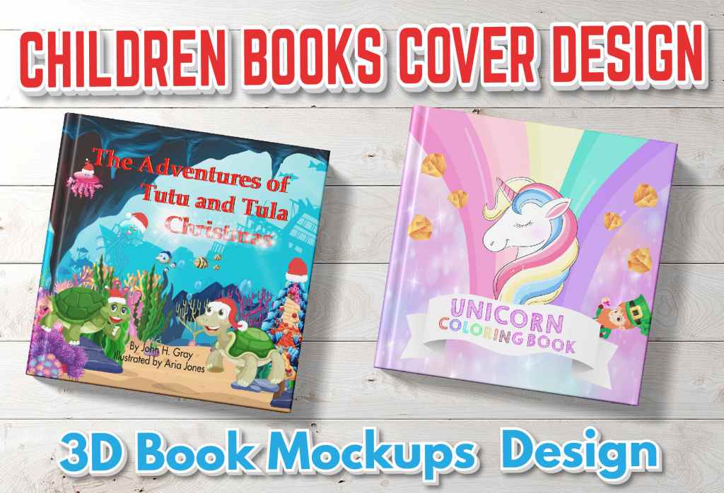 35+ Download Children's Book Mockups Mockup&nbsp;PSD