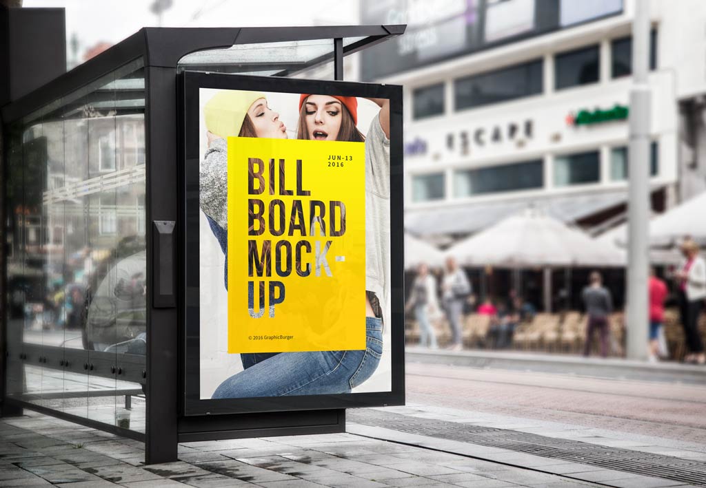 37+ Download Free Bus Stop Billboard Mockup&nbsp;PSD