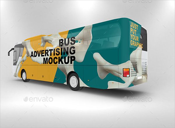 24+ Download Free Bus Advertising Mockup&nbsp;PSD