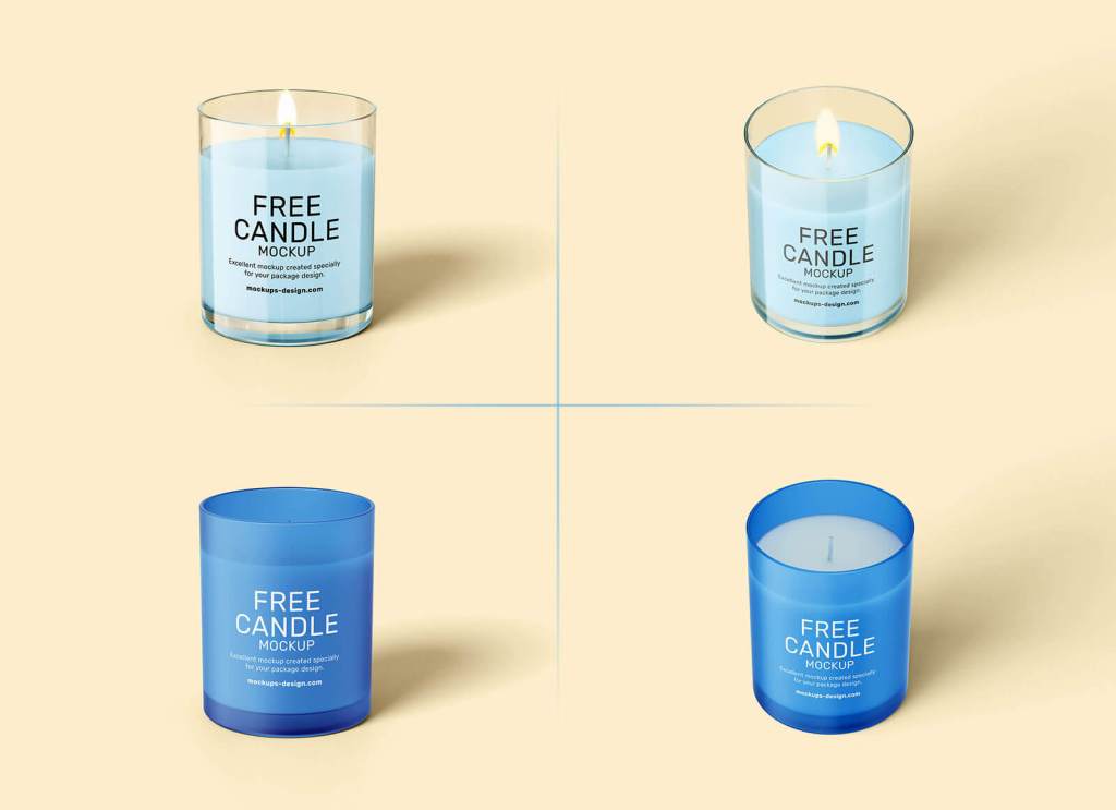 33+ Download Candle Mockup Free&nbsp;PSD