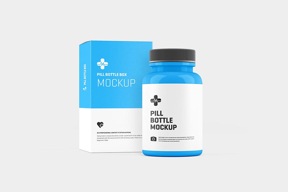 19+ Download Vitamin Bottle Mockup Psd Free&nbsp;PSD
