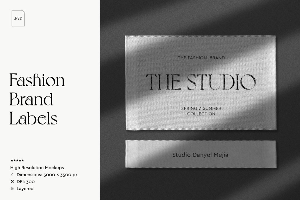 50+ Download Fashion Branding Mockup Free&nbsp;PSD