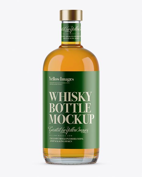 22+ Download Whisky Bottle Mockup Free&nbsp;PSD