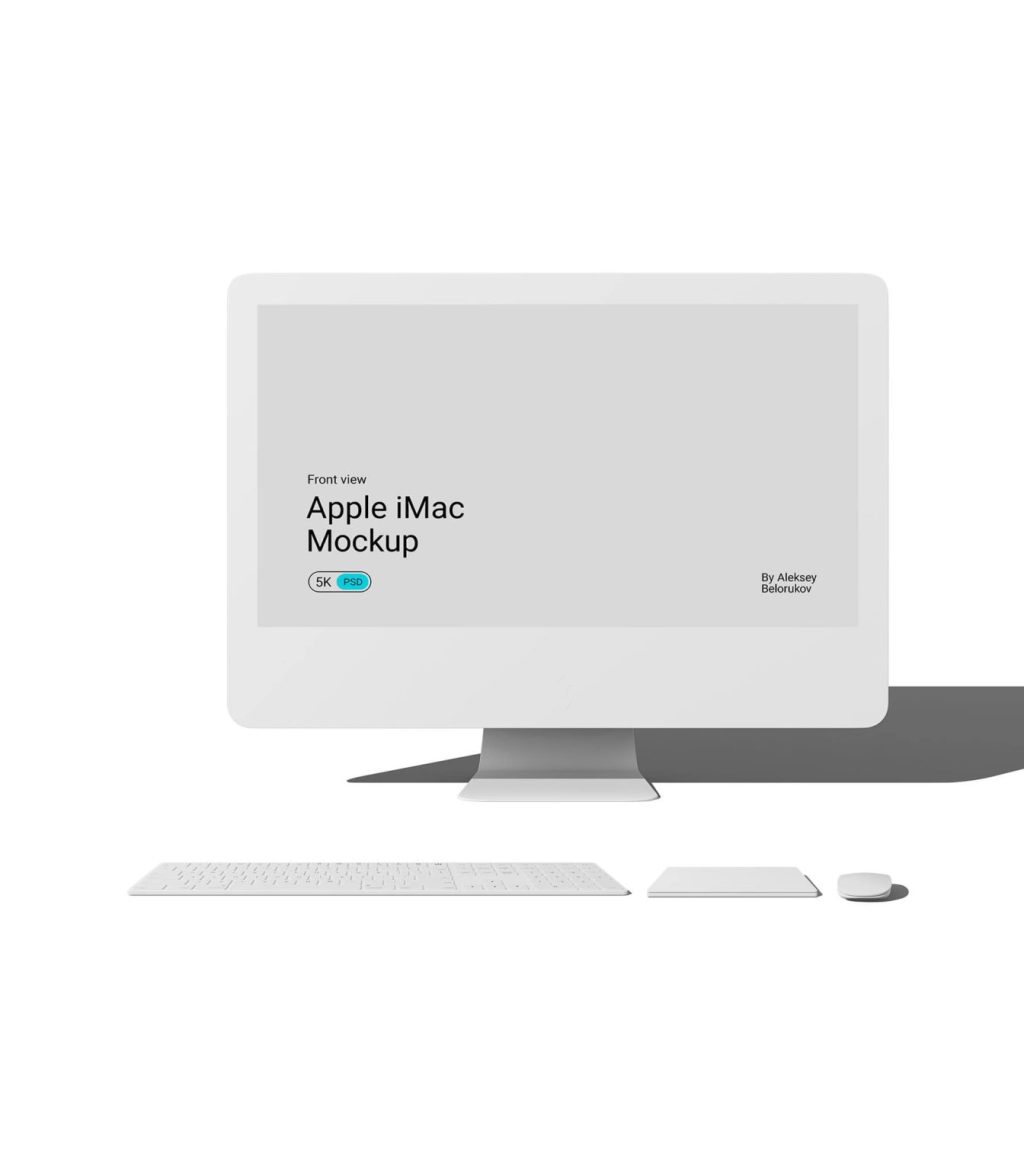 34+ Download Clay Imac Mockup&nbsp;PSD