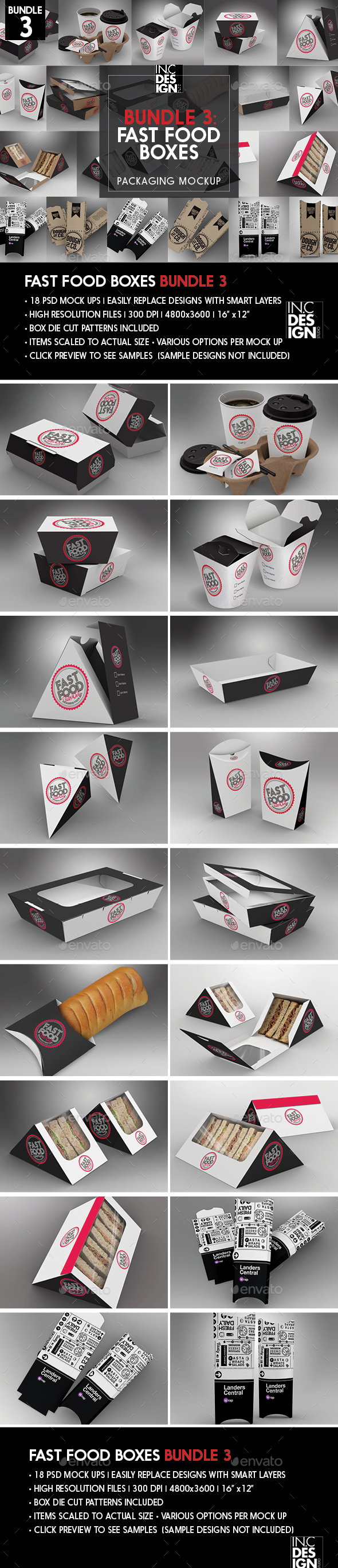 35+ Download Fast Food Box Mockup&nbsp;PSD