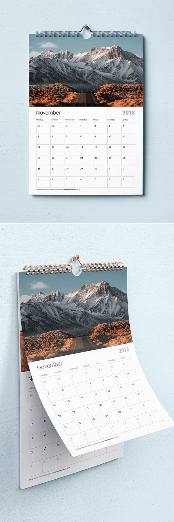 46+ Download Calendar Design Mockup Free&nbsp;PSD