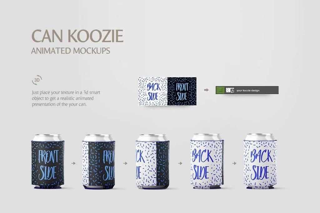 45+ Download Koozie Mockup Psd Free&nbsp;PSD