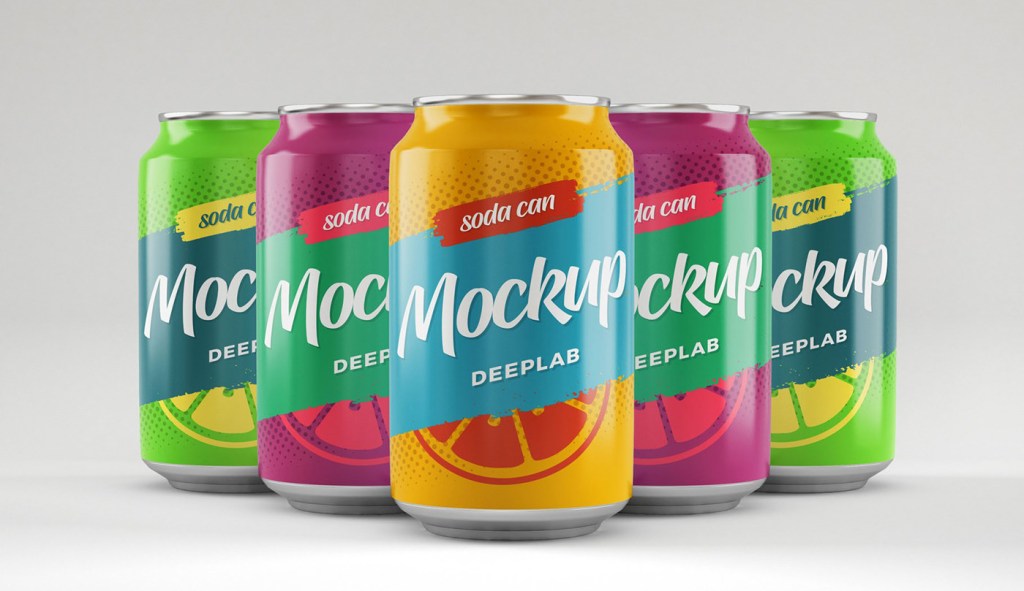 10+ Download Soda Can Label Mockup&nbsp;PSD
