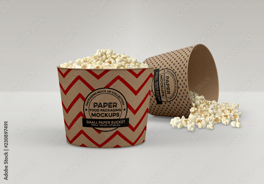 14+ Download Popcorn Box Mockup Free Psd&nbsp;PSD